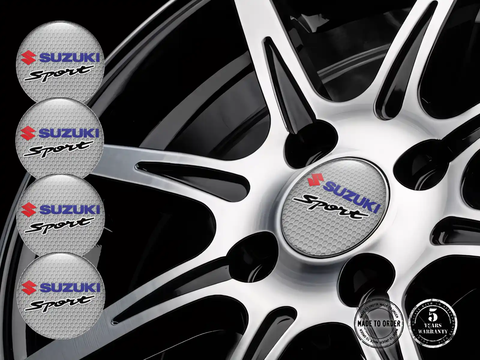 Suzuki Silikonsticker Professionell Quantum Racing